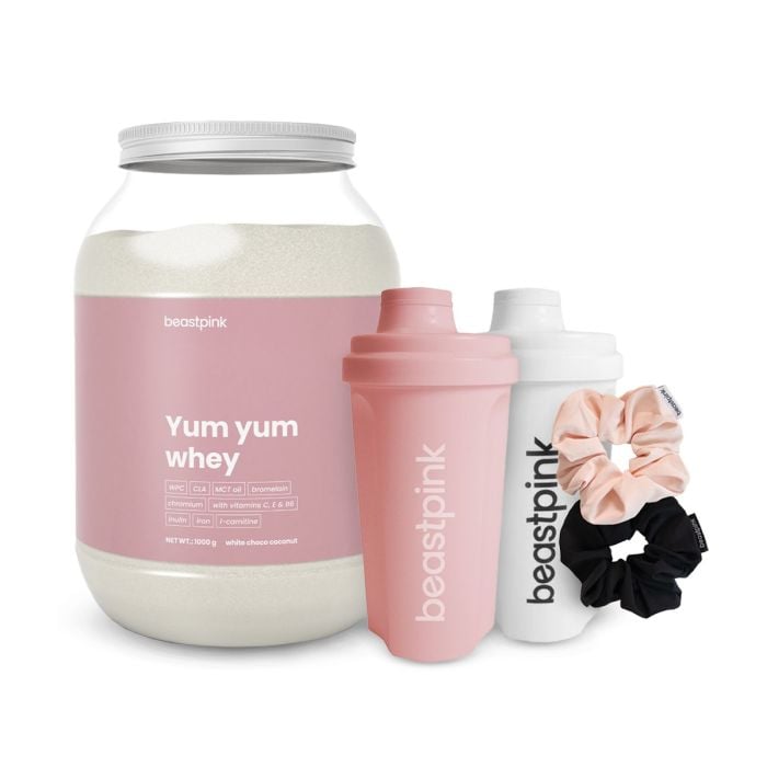 Πρωτεΐνη Yum Yum Whey - BeastPink 1000 g - Σοκολάτα - Φουντούκι