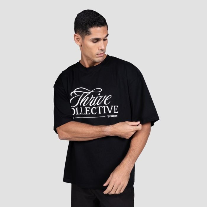 Thrive T-shirt Black - GymBeam M
