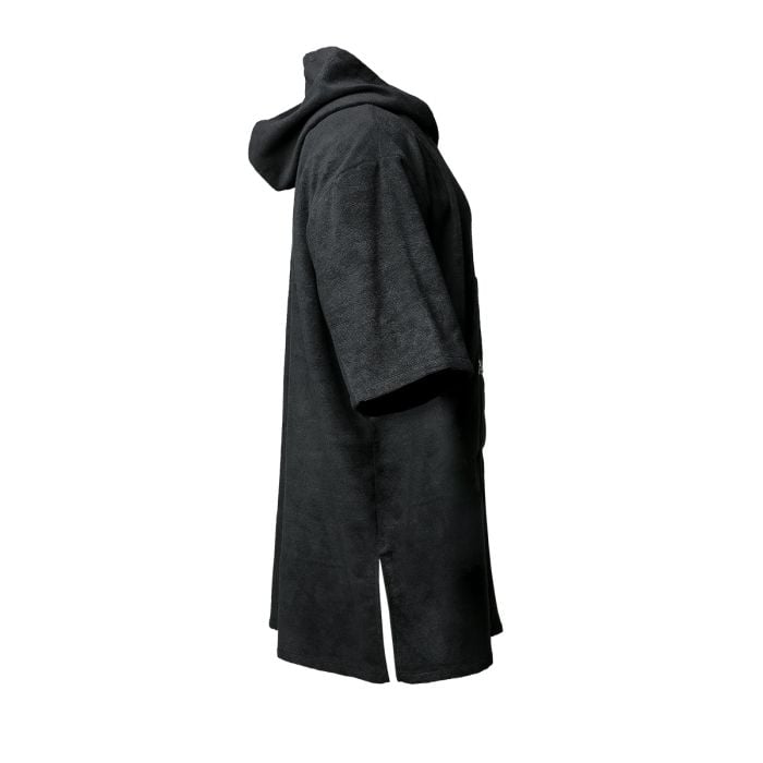 Towel Poncho Terry Black - GymBeam single_variant