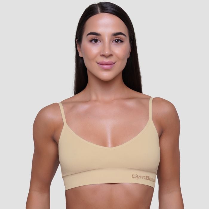 Triangle Bralette Nude - GymBeam S