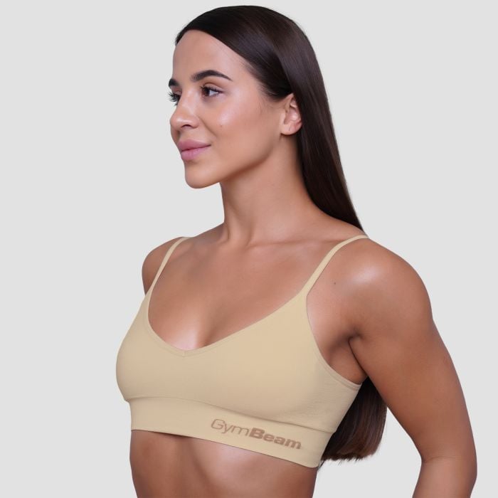Triangle Bralette Nude - GymBeam S