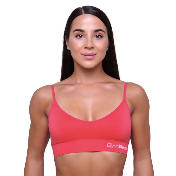 Triangle Bralette Pink - GymBeam S