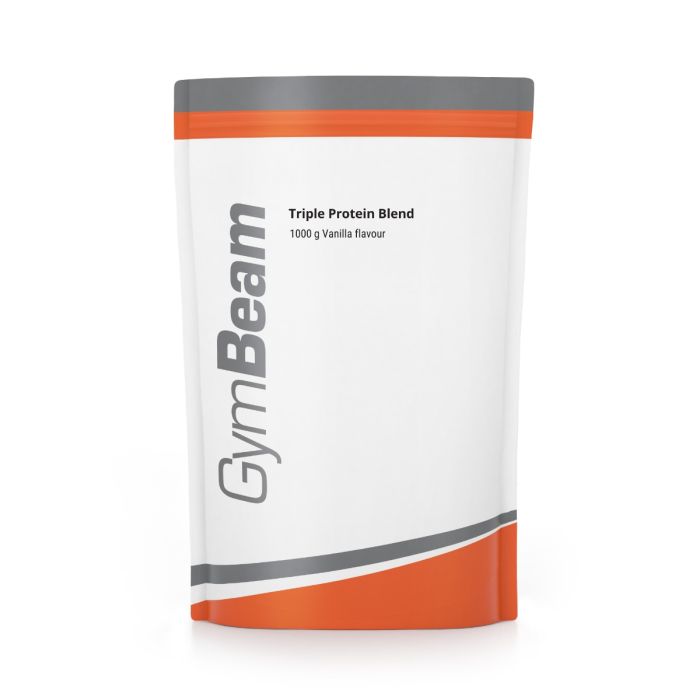 Triple Blend Protein - GymBeam + δώρο 1000 g - Βανίλια