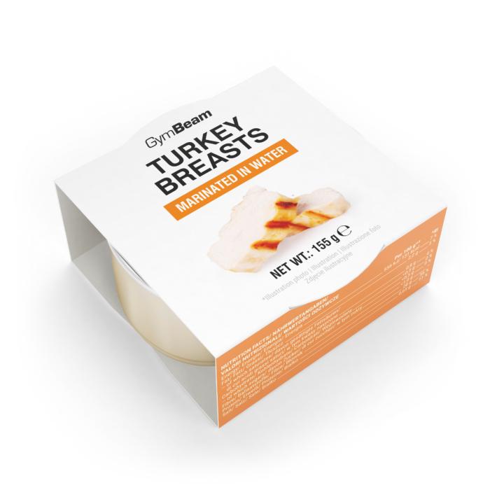 Στήθος γαλοπούλας μαριναρισμένο σε νερό - GymBeam 155 g