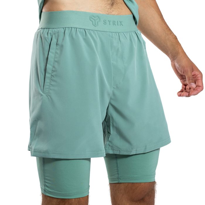 Σορτς ULTRA 2in1 Agave - STRIX XXL