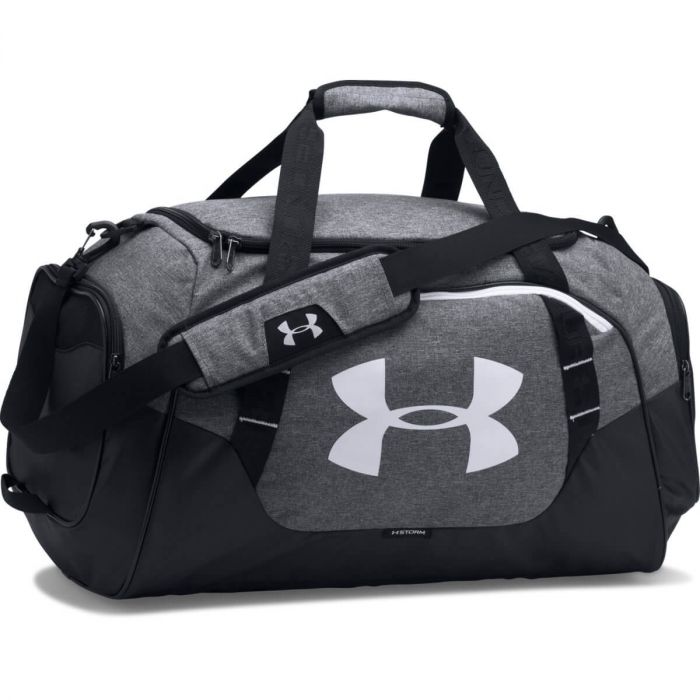 Undeniable Duffle 3.0 MD Grey/White - Under Armour