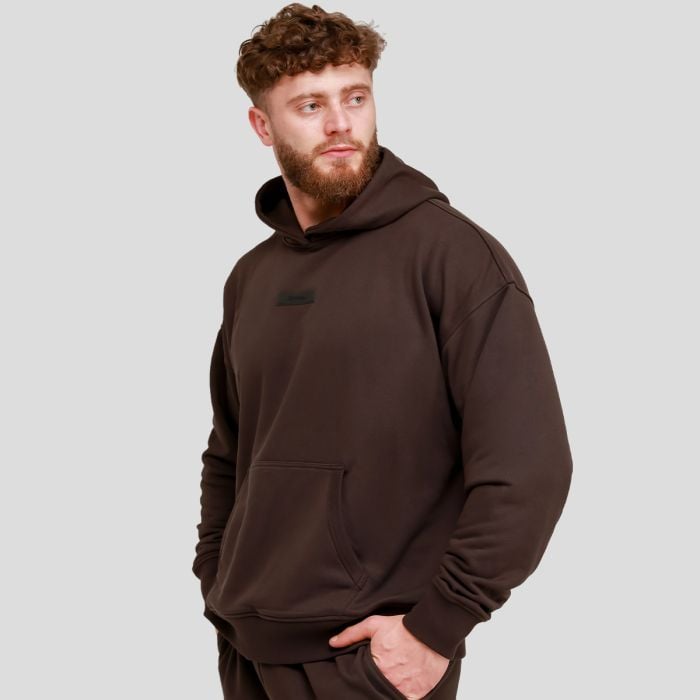 Unstoppable Hoodie Brown - GymBeam XXL