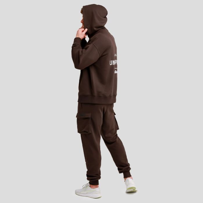 Unstoppable Hoodie Brown - GymBeam XXL