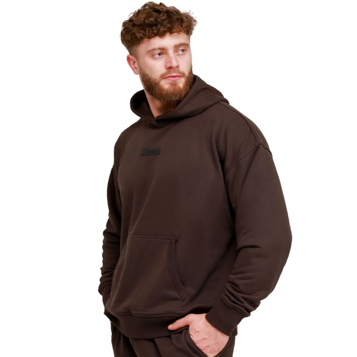 Unstoppable Hoodie Brown - GymBeam XXL