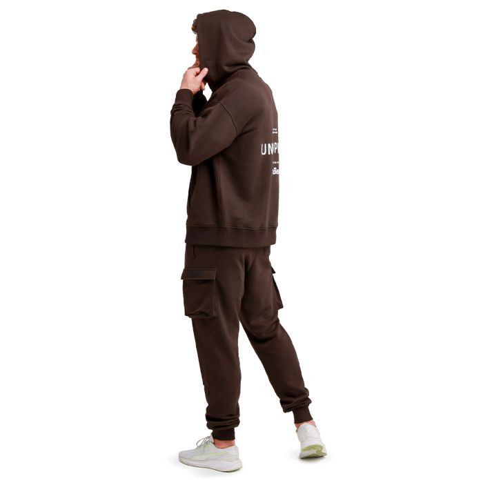 Unstoppable Hoodie Brown - GymBeam XXL