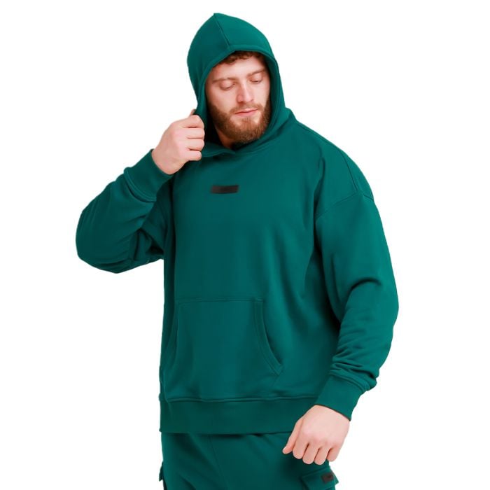 Unstoppable Hoodie Green - GymBeam L