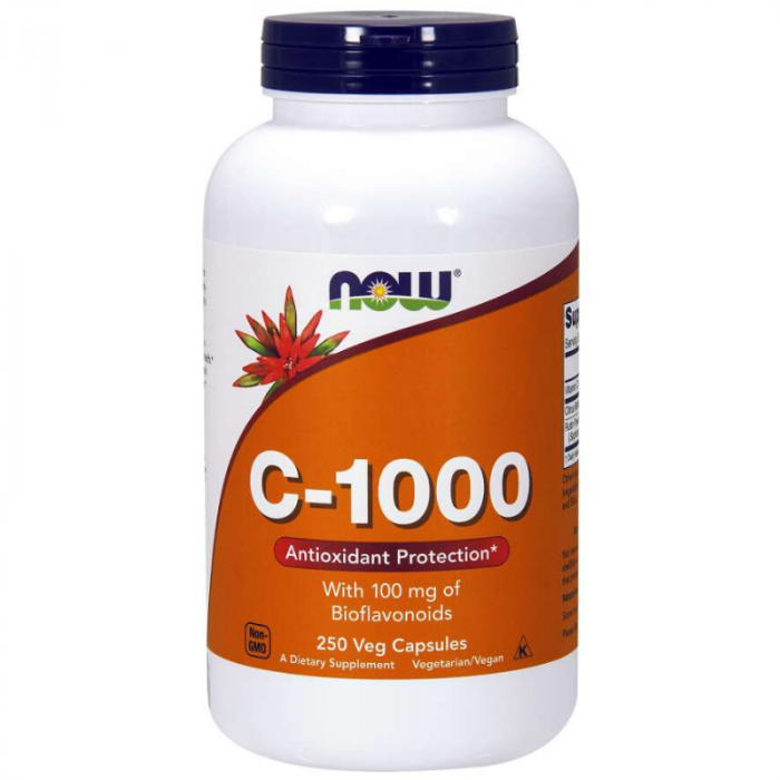Vitamin C 1000 mg - NOW Foods 100 καψ.