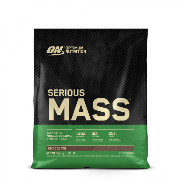 Serious Mass - Optimum Nutrition 5450 g - Σοκολάτα