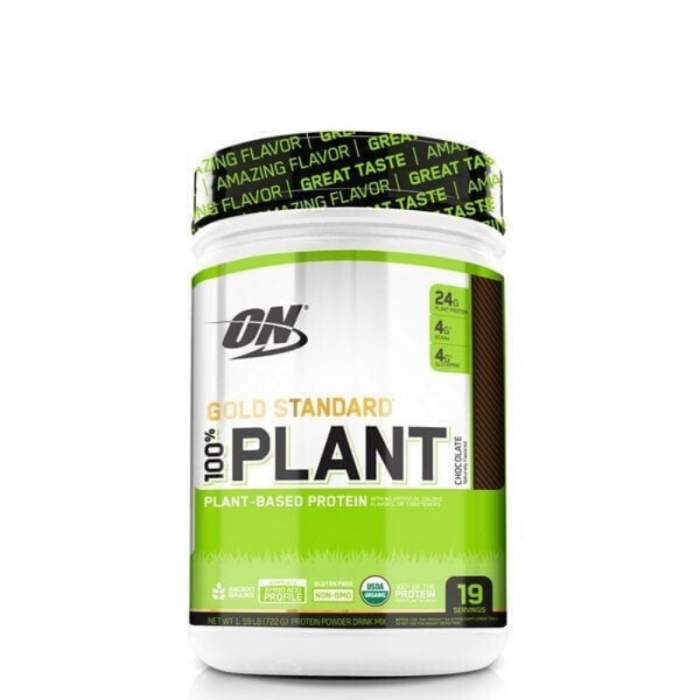 Gold Standard 100% Plant - Optimum Nutrition Σοκολάτα - 680 g