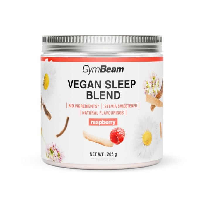 Vegan Sleep Blend - GymBeam 205 g - Βατόμουρο