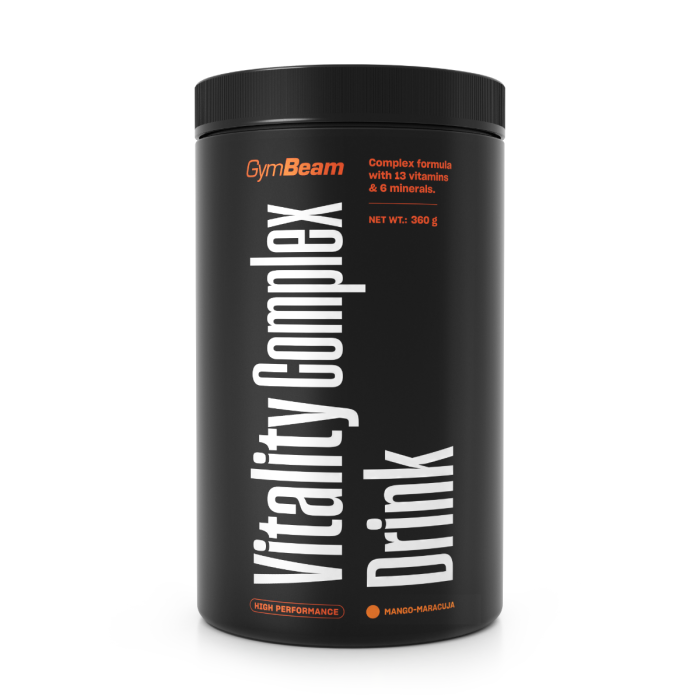 Vitality Complex Drink - GymBeam 360 g - Μάνγκο - Maracuja