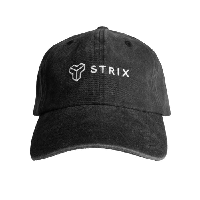 Washed Cap Black - STRIX single_variant