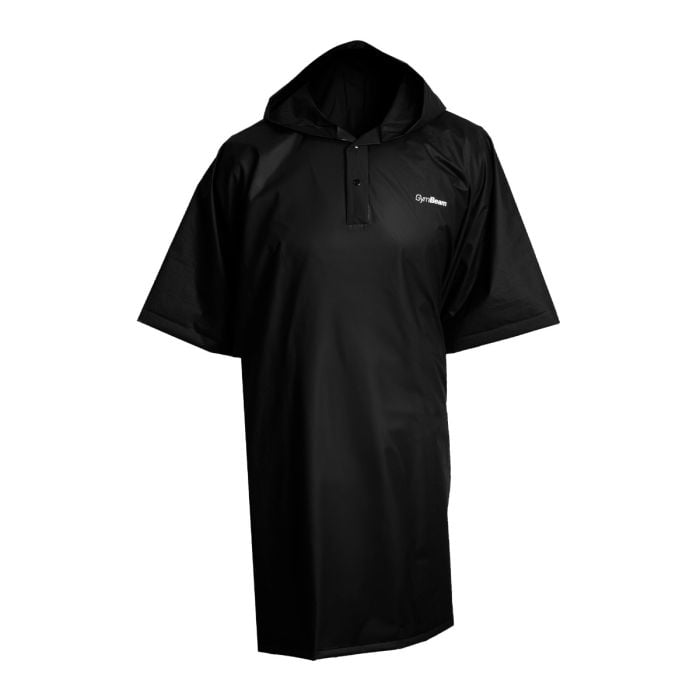 Αδιάβροχο Poncho Black - GymBeam single_variant