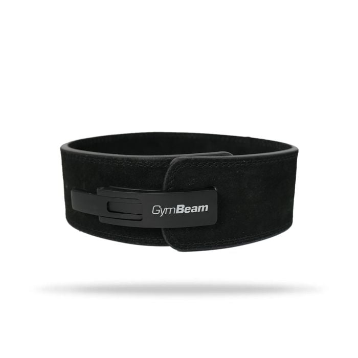 Weightlifting Belt LEVER Black/Orange - GymBeam XXL