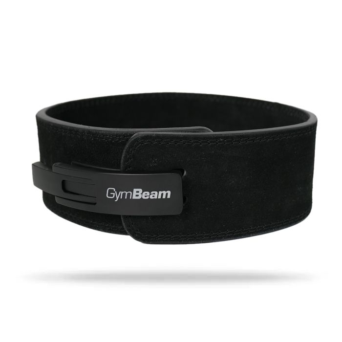 Weightlifting Belt LEVER Black/Orange - GymBeam XXL