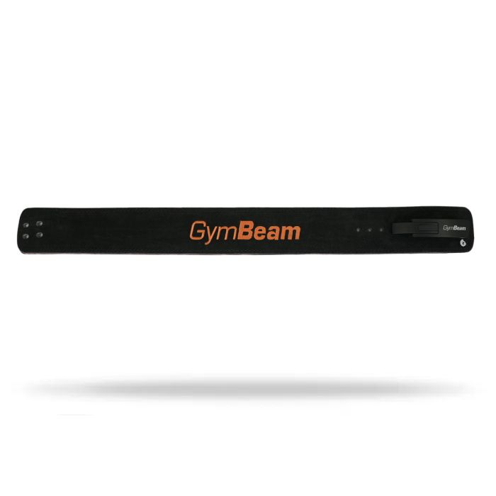 Weightlifting Belt LEVER Black/Orange - GymBeam XXL