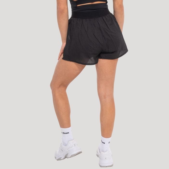 Women‘s Flow Shorts Black - GymBeam L
