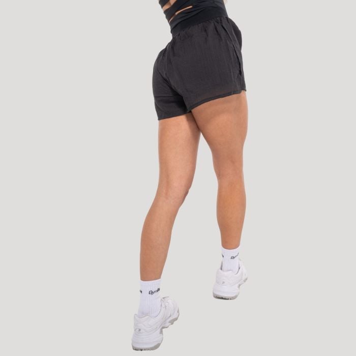 Women‘s Flow Shorts Black - GymBeam L