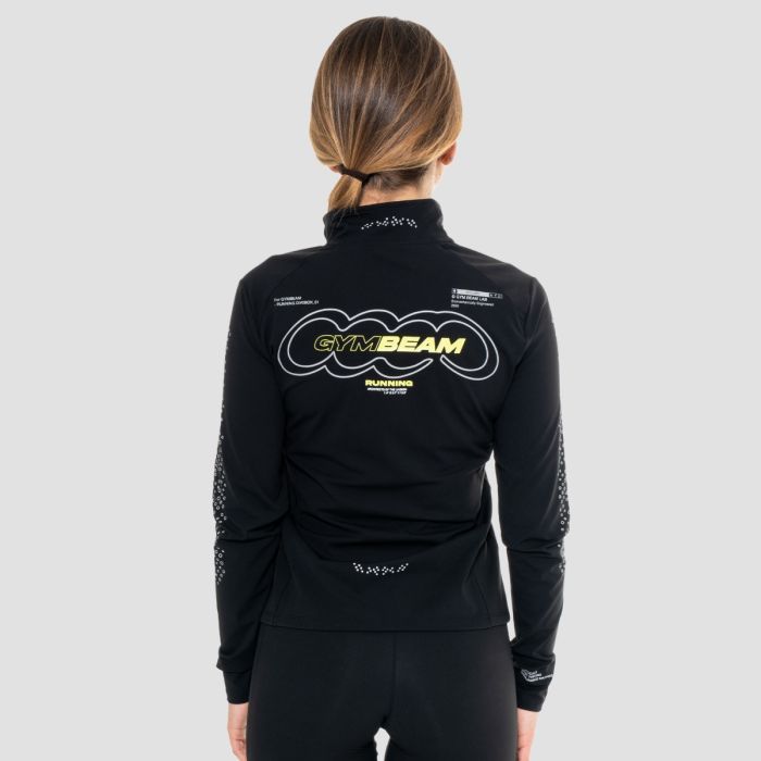 Γυναικείο Pace Longsleeve Black - GymBeam XL