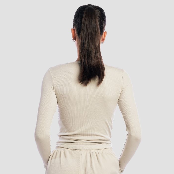 Γυναικείο Aura Μακρυμάνικο T-Shirt Grey - GymBeam L