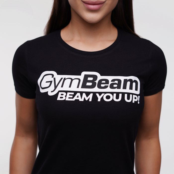 Women‘s Beam T-shirt Black - GymBeam L
