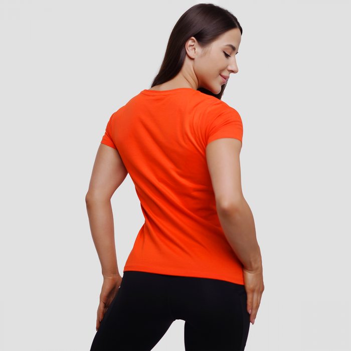 Women‘s Beam T-shirt Orange - GymBeam L