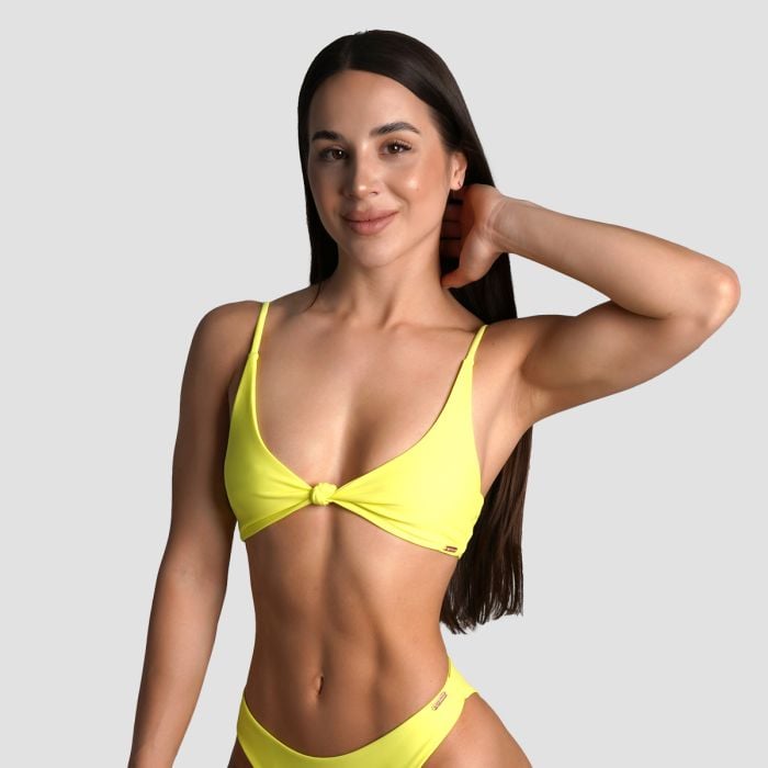 CURACAO Bikini Top Lime - GymBeam M