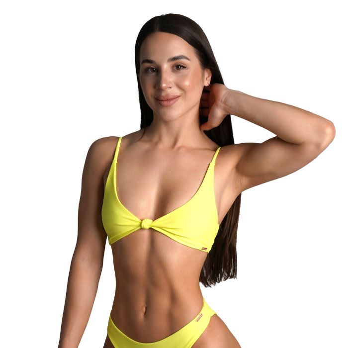 CURACAO Bikini Top Lime - GymBeam M