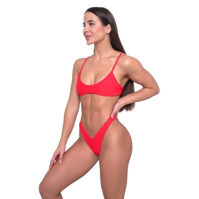 Γυναικείο Bikini Top HAWAII Red - GymBeam L