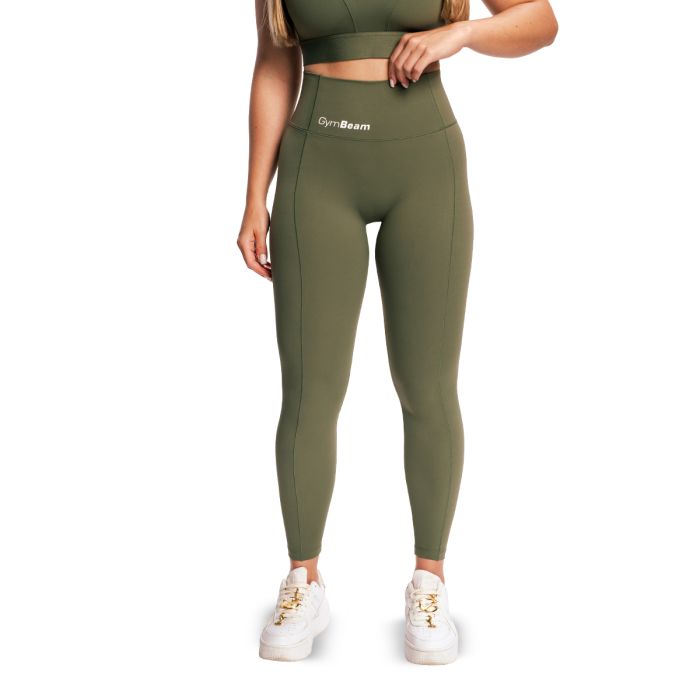 Γυναικεία Combat Leggings Olive Grey- GymBeam S