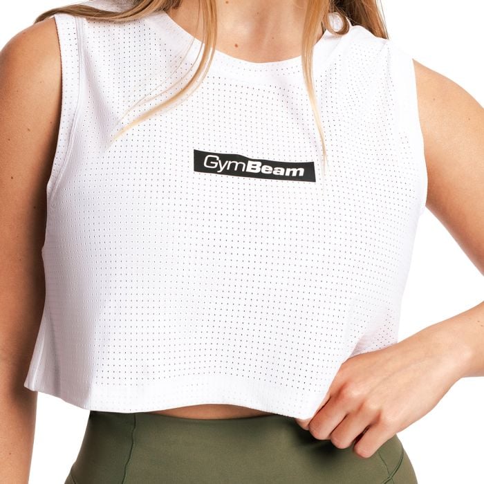 Γυναικείο Combat Tank Top White- GymBeam S