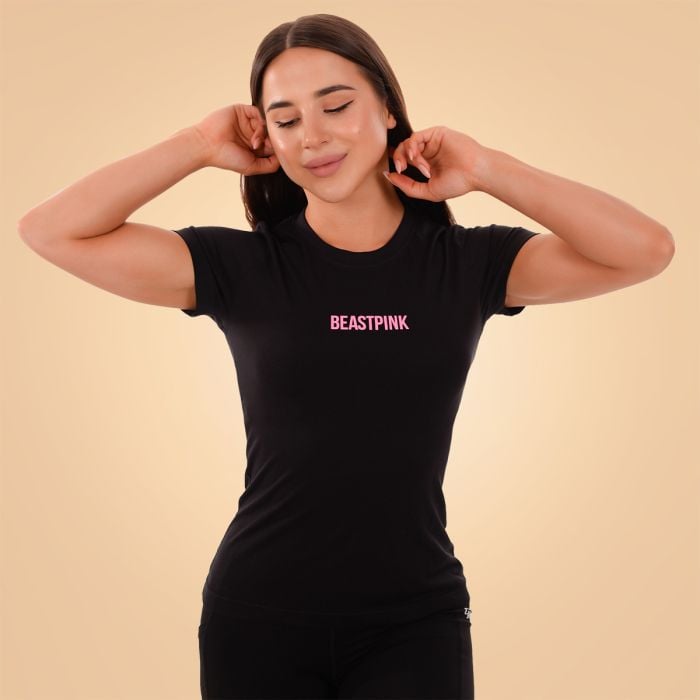 Γυναικείο Καθημερινό T-Shirt Black – BeastPink L
