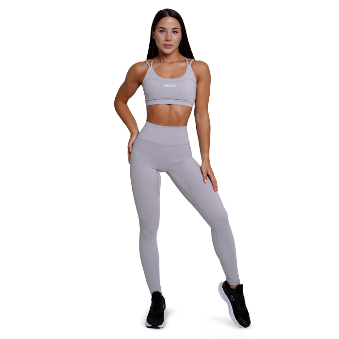 Γυναικείο κολάν FIT Mist Grey - GymBeam M