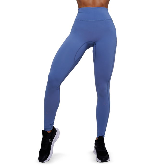 Γυναικείο κολάν FIT Steel Blue - GymBeam S