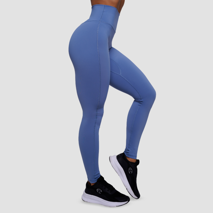 Γυναικείο κολάν FIT Steel Blue - GymBeam S