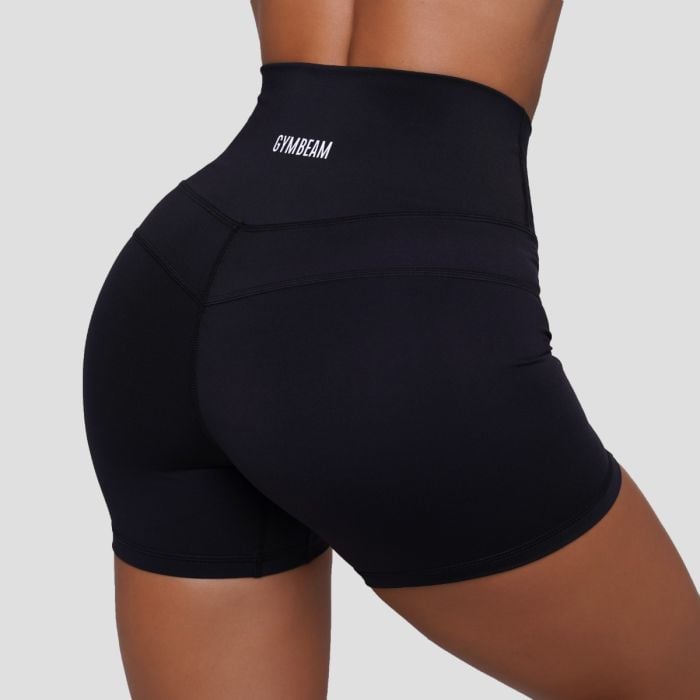 Γυναικείο σορτς FIT Black - GymBeam S