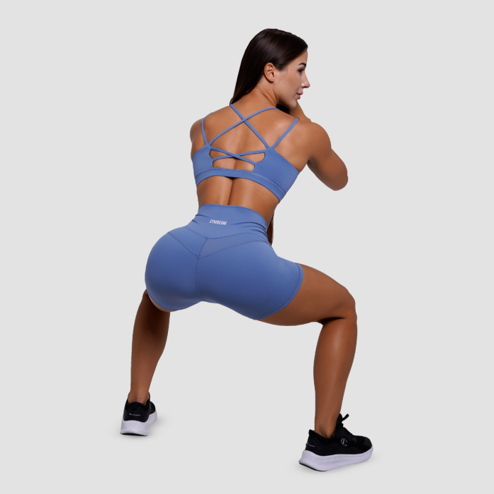 Γυναικείο σορτς FIT Steel Blue - GymBeam S