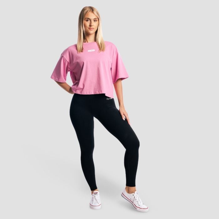 Γυναικείο Boxy T-shirt Girls Club Pink - GymBeam M