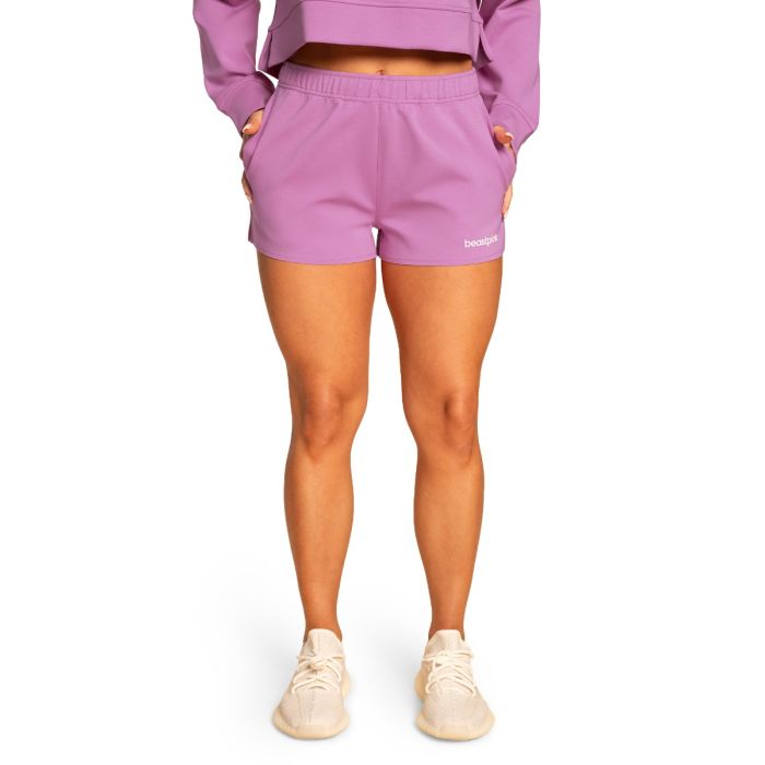 Γυναικείο Grace Sweatshorts Purple - BeastPink XL