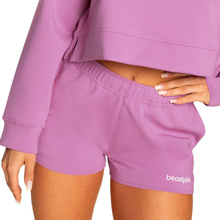 Γυναικείο Grace Sweatshorts Purple - BeastPink XL