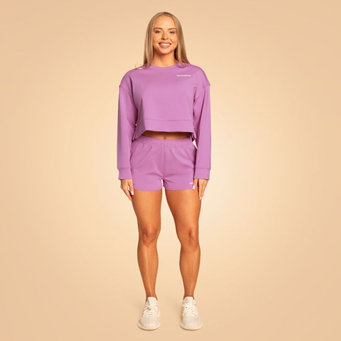 Γυναικείο Grace Sweatshorts Purple - BeastPink XL