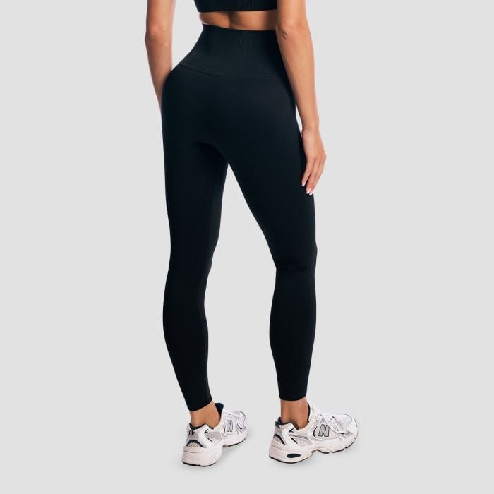 Γυναικείο Κολάν Seamless GymBabe Black - GymBeam S