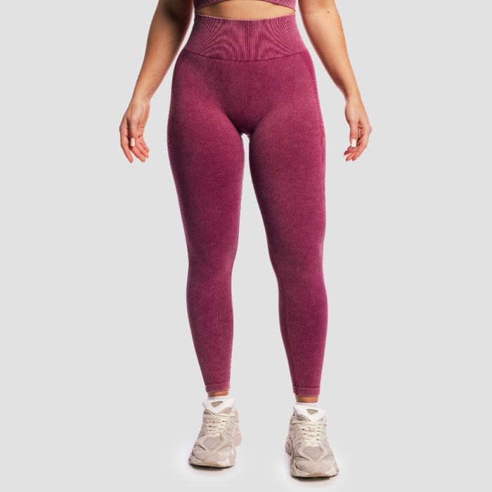Γυναικείο κολάν Lift Seamless Plum - GymBeam S