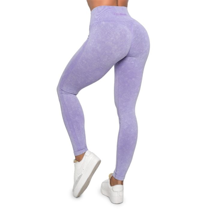 Γυναικείο κολάν Lift Seamless Violet - GymBeam S