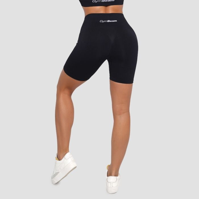 Γυναικείο σορτς Lift Seamless Black - GymBeam S